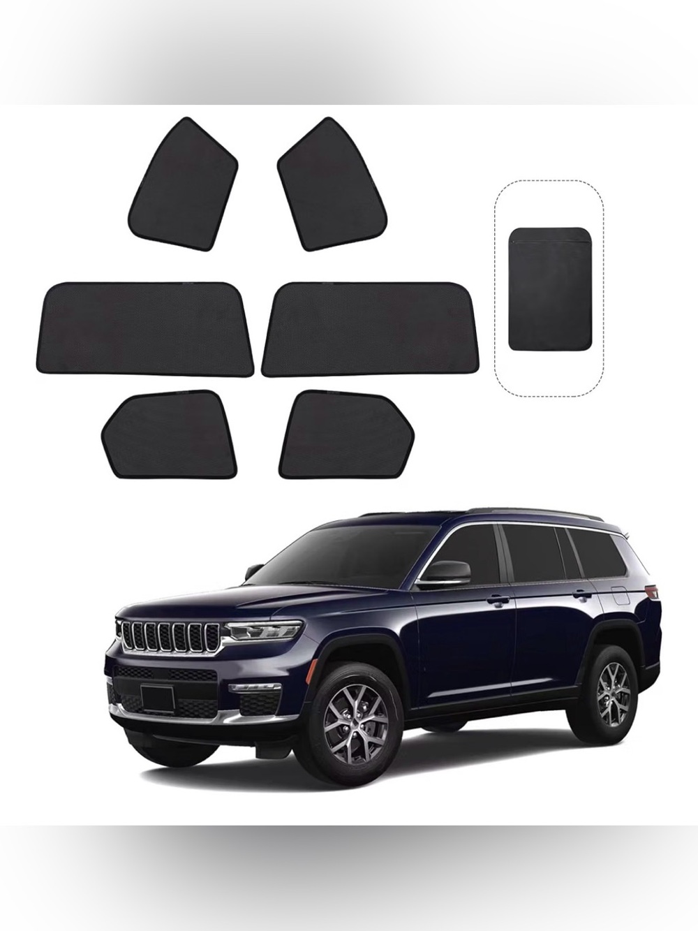 Car Window Sun Shades for Jeep Grand Cherokee